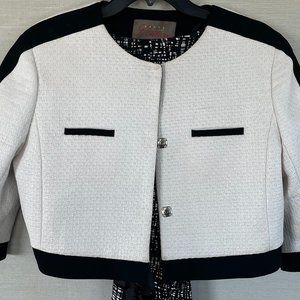 Vegan Leather Cropped Bolero Jacket